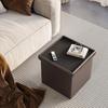 YOUDENOVA Folding Storage Storage Ottoman with Memory Foam Step Stool for Living and 160kg Weight Capacity Stool, Pad, Footrest, Rooms, Entryways,
