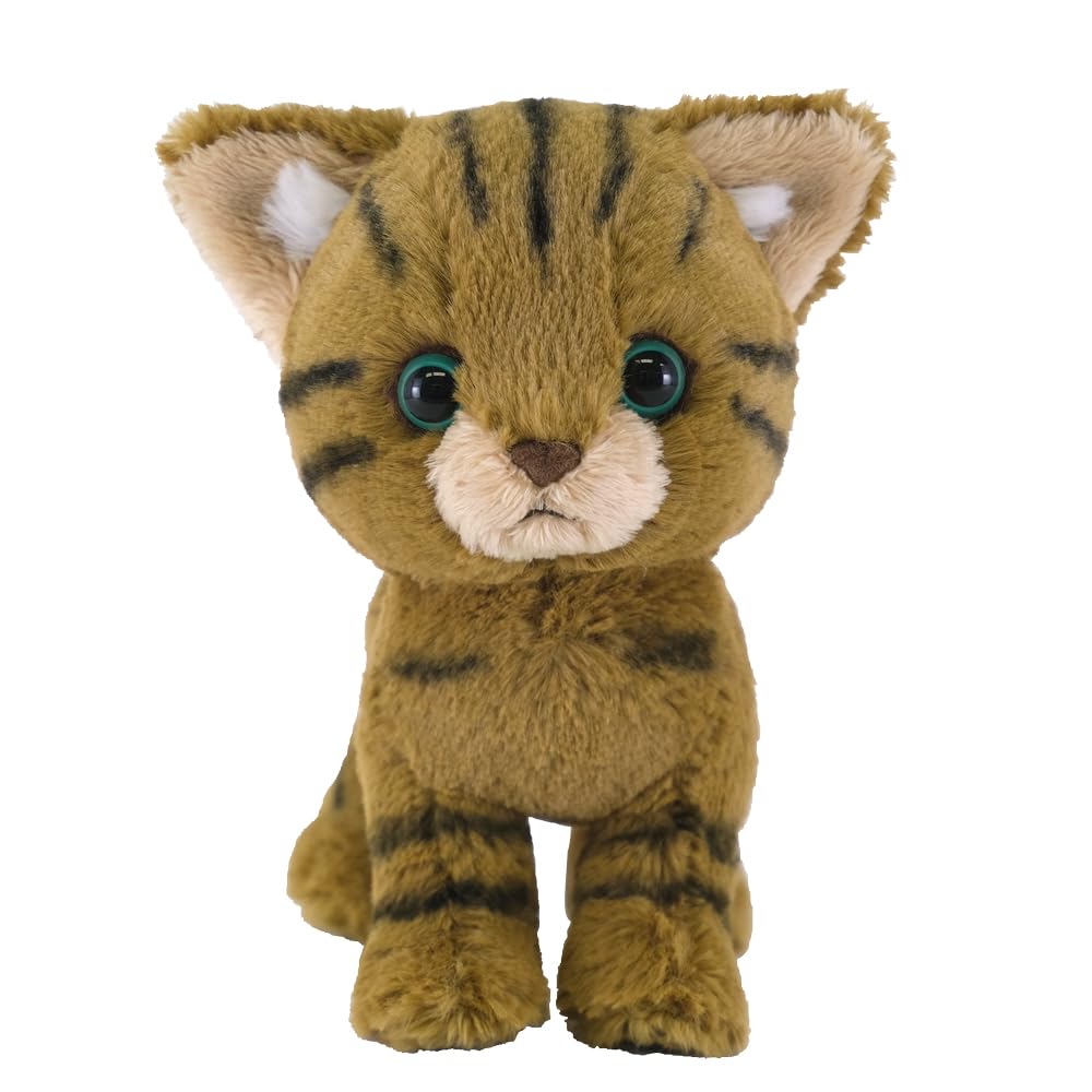 

Sun Lemon Kitten Brown Tabby Plush Toy, 16.5 x 10 x 13 cm, Animal, Cat, P-8722