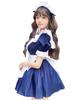 [CR ROLECOS] Maid Costume with Pannier, Plus Size, Cute Maid Cosplay Costume, Perfect for Halloween, Cafes, Photo Shoots, Cultural Festivals, Events,