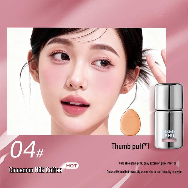 Natural Glow Long-lasting Matte Liquid Blush Gel - Easy Blend, Whitening & Brightening