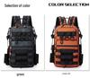 20L Wear-Resistant Oxford Fishing Rod Crossbody Bag