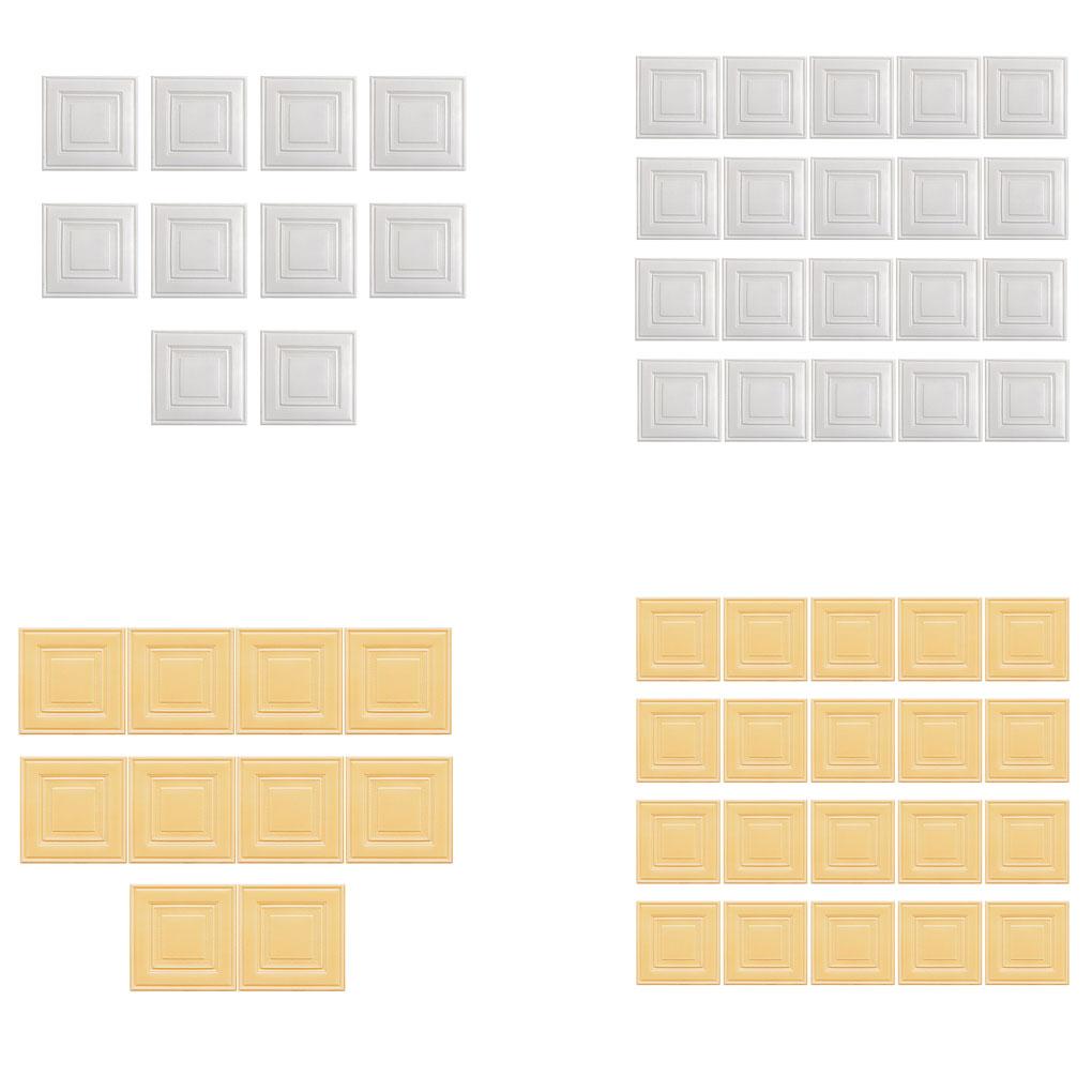 10pieces Transform Bathroom Ceiling With Peel And Stick Panels Self Adhesive Shock Wall Panels