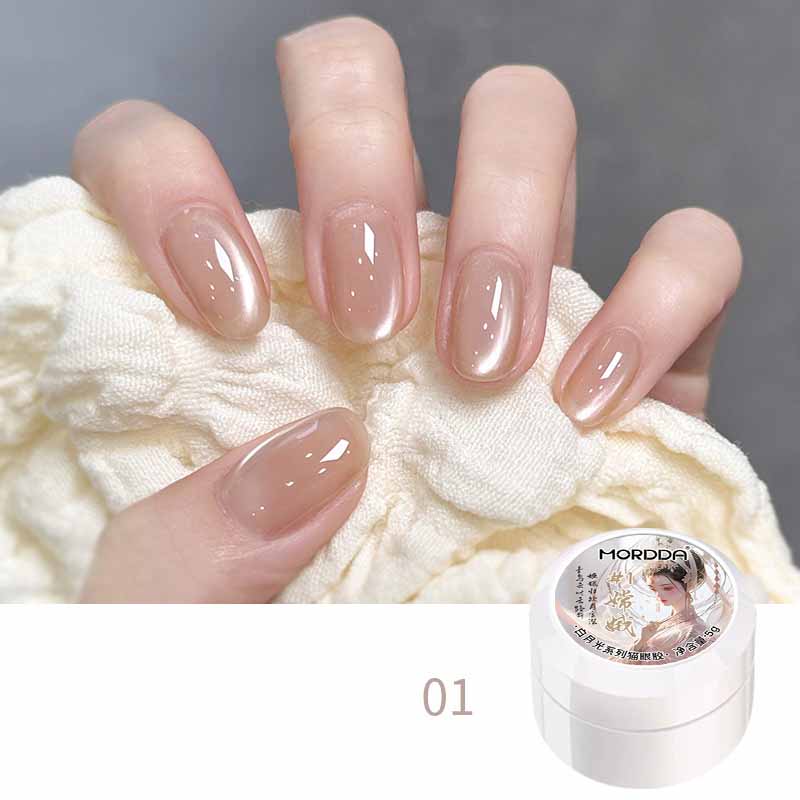 

5 мл Керамический гель-лак «Кошачий глаз» для весны-лета, инструменты для DIY нейл-арта, soak off УФ/LED гель, долговечный маникюрный набор 1#