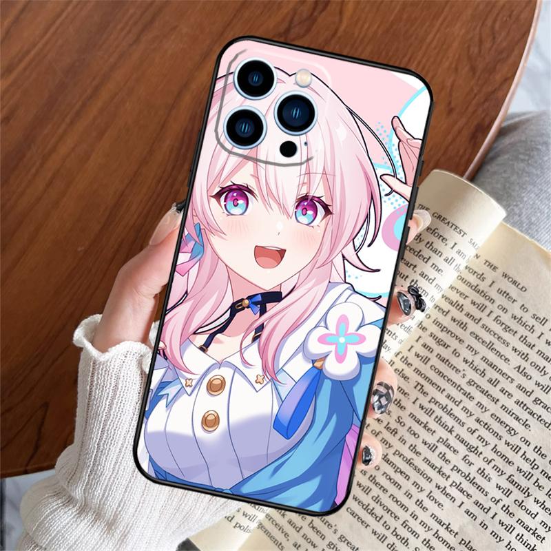 march 7th honkai star rail Phone Case For iPhone 17 Air 11 14 15 16 Pro Max Plus 12 13 mini 16e 17 Pro Max Back Cover