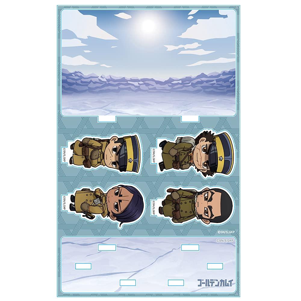 Golden Kamuy Acrylic Diorama A Tanigaki Sergeant Tsukishima Lieutenant [Sugimoto & & & Koito]