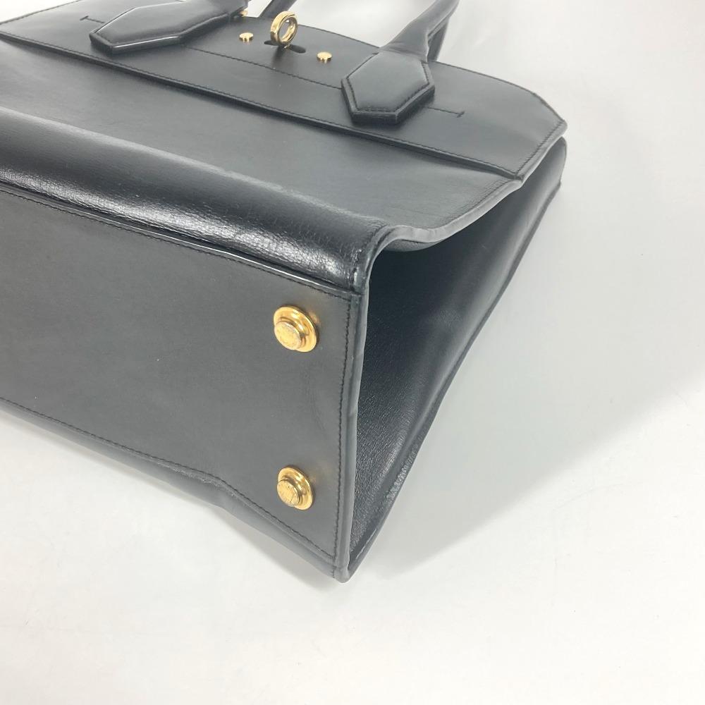 Louis Vuitton M53015 Bag City Steamer MM Hand Bag Leather Black