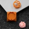 Silicone CatPaw Keycaps Quiet Typing Comfortable Soft Touch AntiSlip Caps for Gaming and Office Keyboards