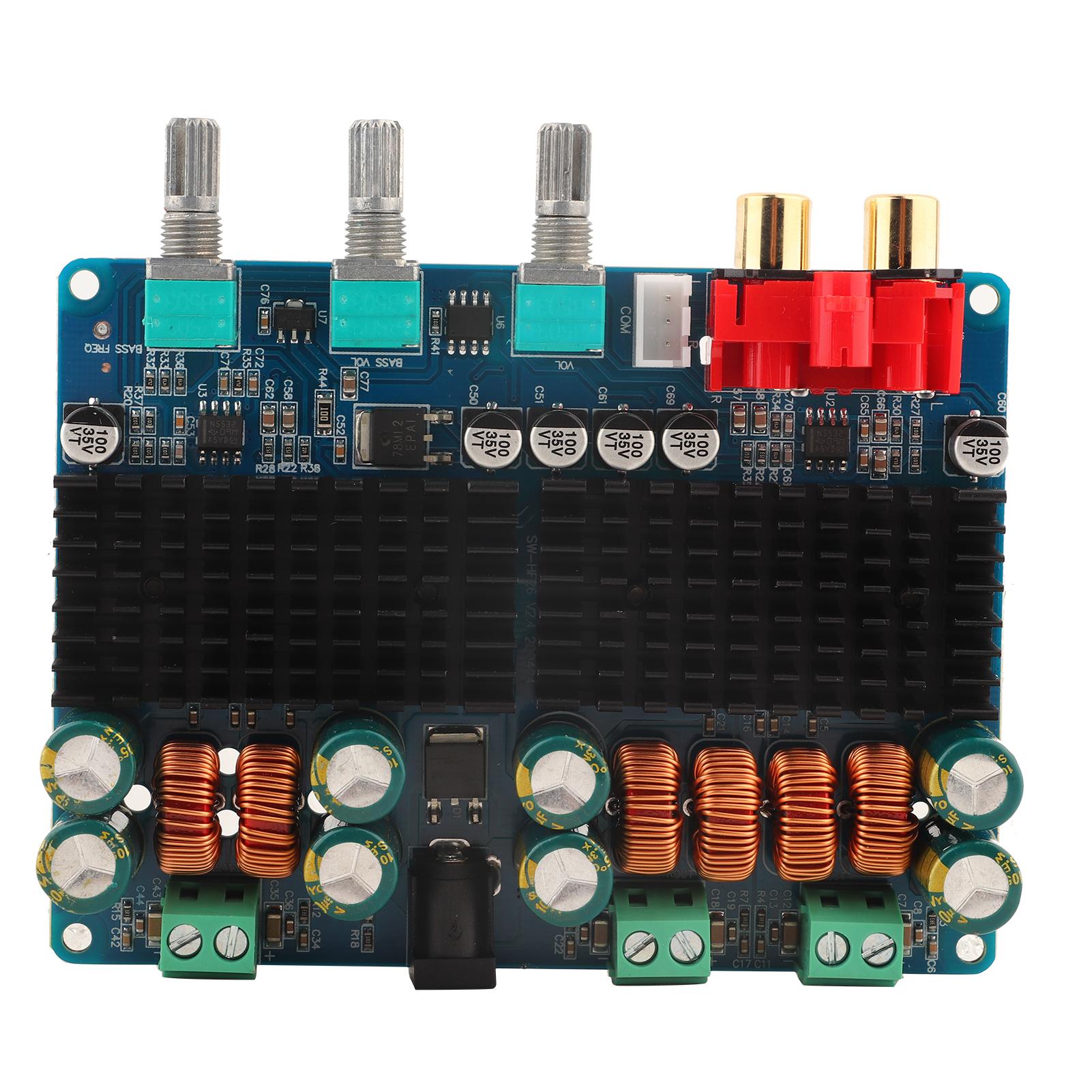 

TPA3116 50W*2+100W 2.1 Channel Subwoofer Digital Audio Power Amplifier Board 1226VDC