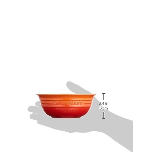 Le Creuset Cereal Bowls, 500ml, Rainbow Collection, Heat and Cold Resistant, Microwave and Oven Safe, Set of 6 [Official Japanese Product]