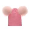 Baby Girls Boys Toddler Knit Cap Warm Earflap Hat Kids Winter Knit Hats