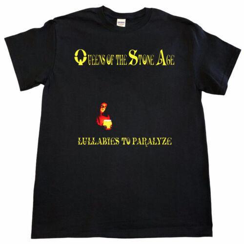 Редкий!! Queens of the Stone Age Lullabies to Paralyze Футболка Унисекс Футболка XXXXL
