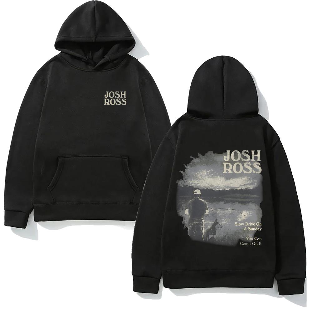 Josh Ross 2025 Tour Hoodie Same As High Quality with Pocket Sweatshirt Long-sleeved Simplicity Pullover