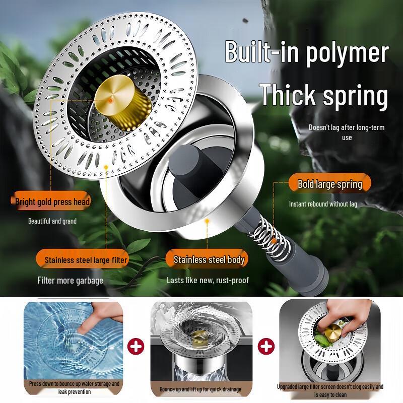 MICOE Kitchen Sink Drain & Filter Accessories