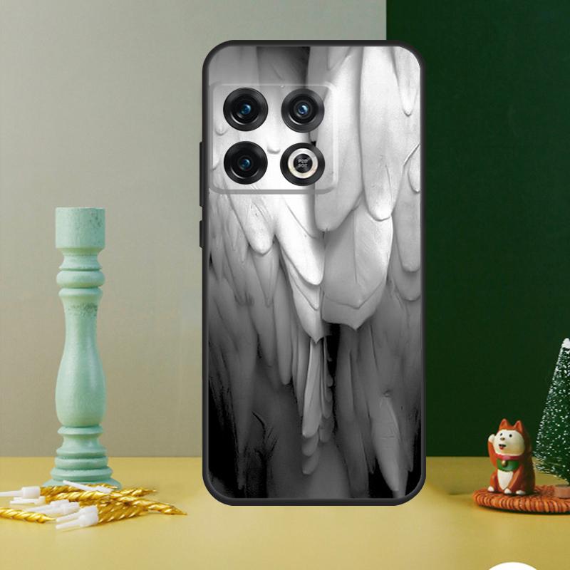 Angel Wings Heart Phone Case For OnePlus 13 12 11 9 10 Pro 13R 12R 8T 9RT 10T 10R Nord 4 CE 2 3 Lite N20 N30