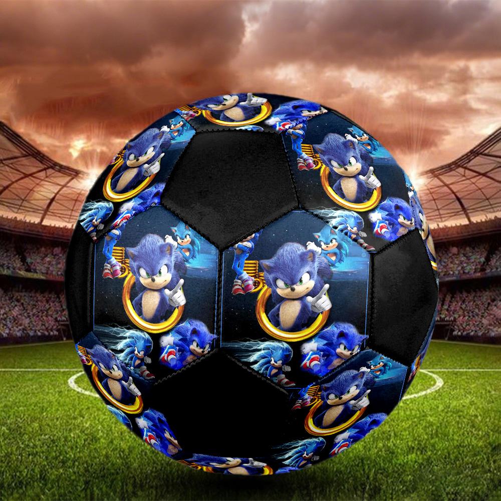 Flashy Hedgehog Indoor Soccer Ball Colorful All Ages Size 5 Machine Stitched PVC Competition Ready Durable High-Bounce