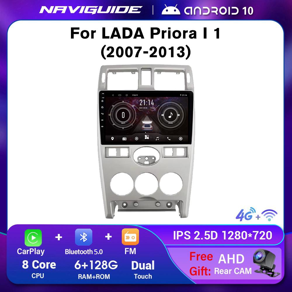 9'' 2din Android Car Radio CarPlay Auto for LADA Priora I 1 2007-2013 Car Intelligent System Multimedia Video Player GPS BT FM NO DVD