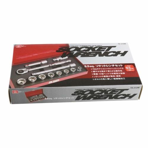 SK11 (SK11) Socket wrench set TS-312M 12PCS Drive angle: 9.5mm 12 points 1 set