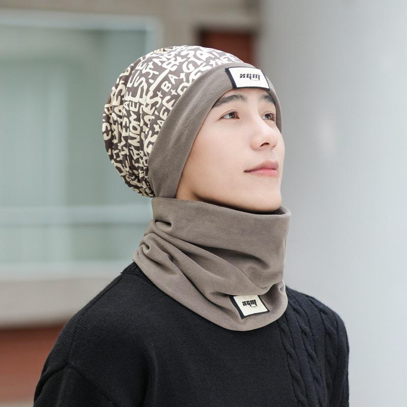 Windproof Winter Hats for Men: Large Head Circumference, Warm Protection, Dual-Use Hats & Neck Covers, Unisex Autumn/Winter Cold Gear.