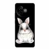 Phone Case For Xiaomi Redmi K80 Ultra Case Soft Black Silicone Cartoon Cat TPU Funda For Redmi K 80 Ultra Case Coque 6.83" Shell
