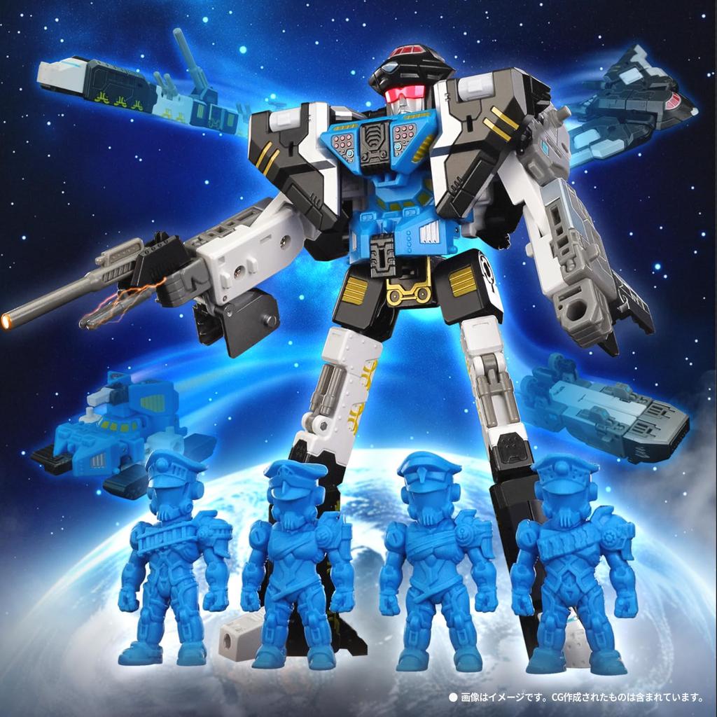 52TOYS BEASTBOX SQUAD FEUERKRAFT ROBO Besonderer Bonus Verwandlungs- und Kombinationsroboter Verwandlungs Retro Sentai Hoch Bewegliche Action-Tier-Mechs