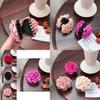 Elegant Summer Rose Flower Hair Clip For Effortless Updos And Fashionable Styles