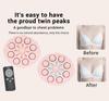Smart Chest Massager & Enhancer for Breast , Care, and Shapin Red Light Therapy + Heat + Vibration for Firm & Plump Curves