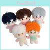 Light Night Naked Nunu 10cm Charlie Su Plush Keychain With Purple Bib For Anime Fans