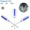 6pcs/set T8 T9 T10 Precision Screwdriver Security Tamper Proof Magnetic Screwdriver Bits Phone Repair Tools