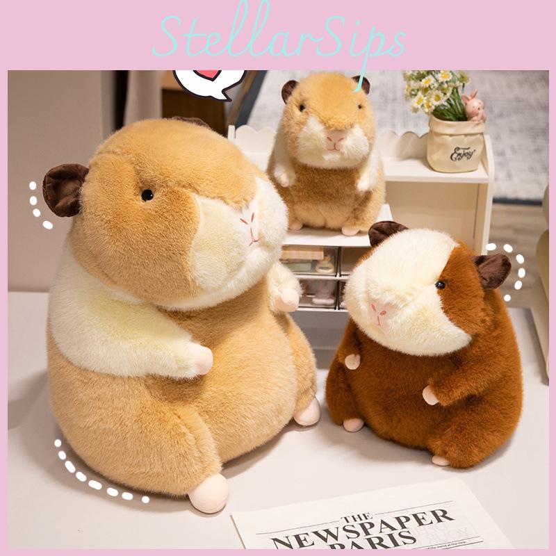 Guinea Domesticated Pig Stuffed Animal Cute Cartoon Girl Decorated Gift With