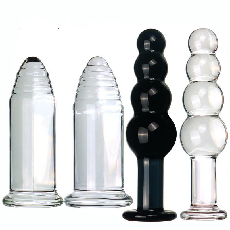 VaHppy Large Glass Anal Plug