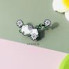 European & American Jewelry Element Molecule Brooch: Creative Alloy Pin Badge Design