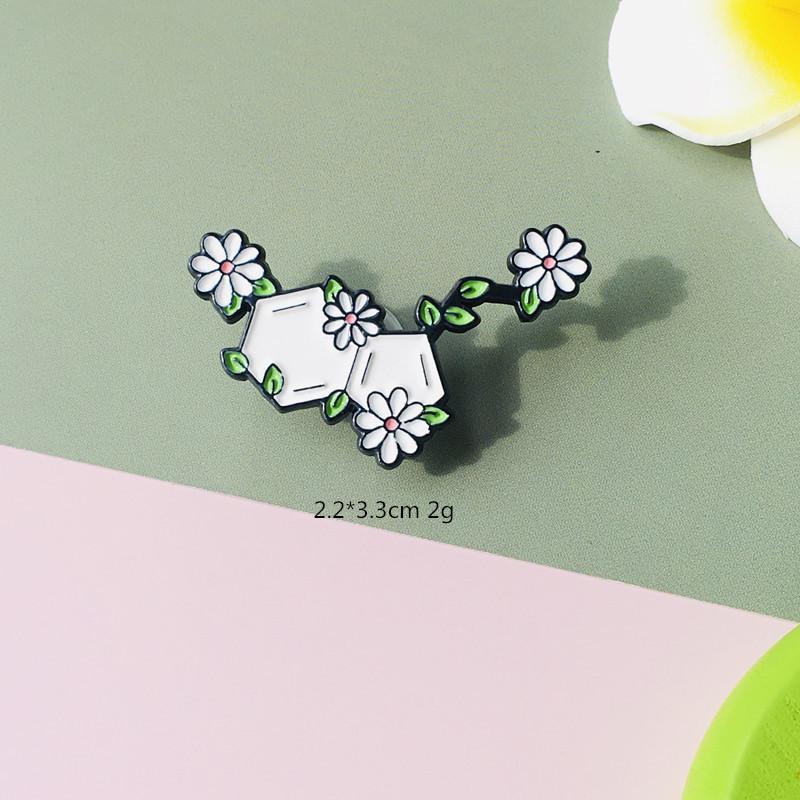 

Европейская и американская ювелирная брошь «Молекула элемента»: Креативный дизайн значка из сплава