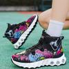 Spring And Autumn Hot Selling Student Basketball Shoes Outdoor Thick Soled High Top Men'S Sports Shoes
