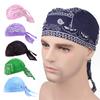 Baumwolle Radfahren Pirate Bandana Männer Frauen Headwraps Fahrrad Stirnband Kopftuch Schweiß Wicking Beanie Hip-Hop Turban Kopf Schal