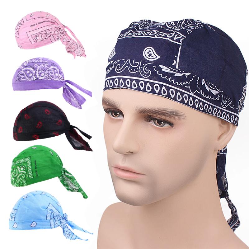 Cotton Head Wrap Scarf Male Men Turban Head Wrap Cotton Head Scarf