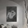 Dark Academia Art Sex Women Skull Poster Prints Canvas Painting Living Room Home Decor Sketch Line Art Black and White Wall Art