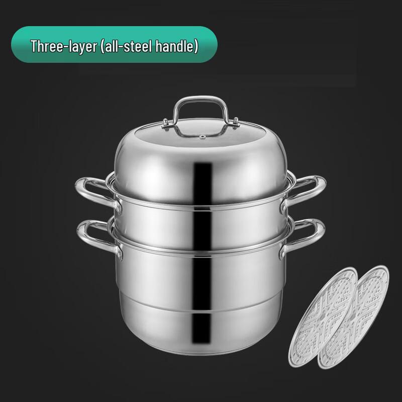 304 Stainless Steel Multi-function Soup Steamer Pot