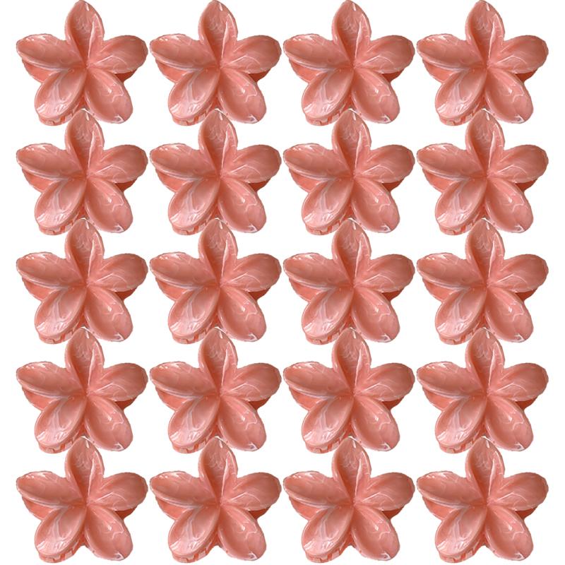Farbverlauf Frangipani Haarspange Damen Vielseitig Süß Resort Fee Haifisch-Clip Vintage Haaraccessoires