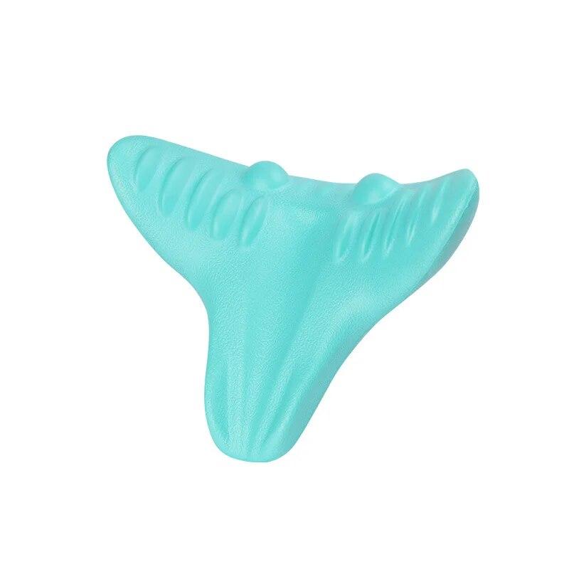 

Portable Massage Pillow for Home Use Gravity Acupressure Cervical Traction Pillow Neck Protection and Sleep Aid a Must Have синий
