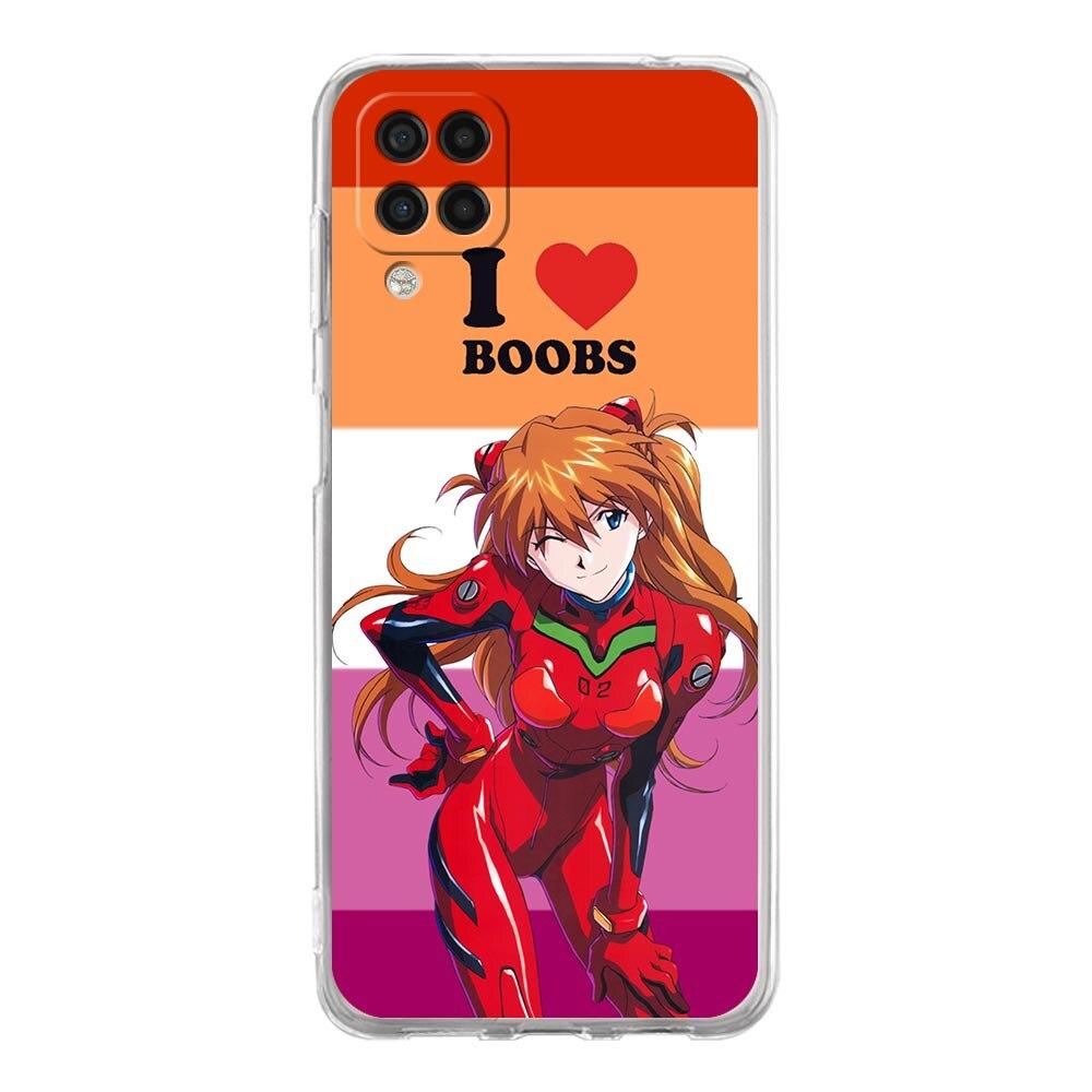 

Прозрачный чехол для телефона Neon Genesis Evangelion с рисунком для Samsung Galaxy A51 A71 A21S A12 A11 A31 A41 A52S A32 A01 A03S A13 A22 Samsung A22 5G