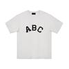 EastRogue ABC American High Street Loose Fit Couple Women's T-shirt Short Sleeve Men's Tee