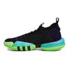 Adidas Trae Young 2 J Trae-Tlien Kids Sneakers Black Core-Black Team-Solar-Green H06486