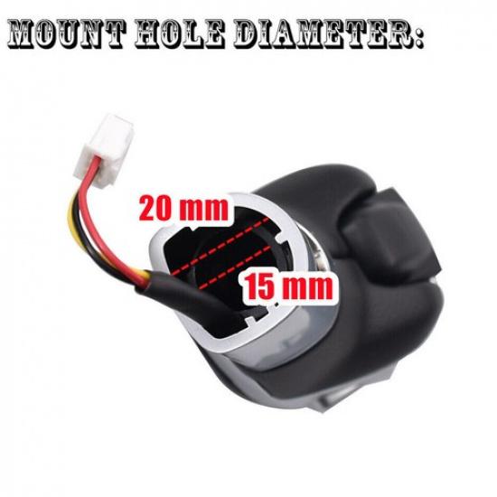 Gear Shift Knob Lever Shifter For Ford Kuga Fiesta Mondeo Ecosport 2013- 1PC