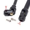 1/10 Size Metal Flexible Coupling Link For Off Road Models Having Solid Construction And Variable Movement