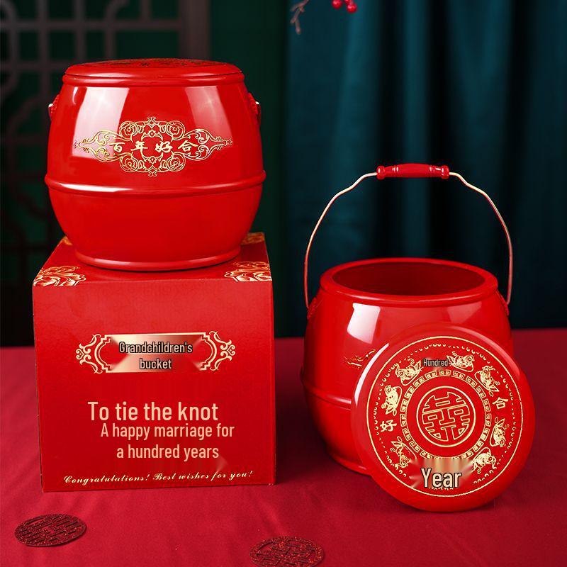 Small Bridal Dowry Wedding Bucket – Happy Celebration Supplies