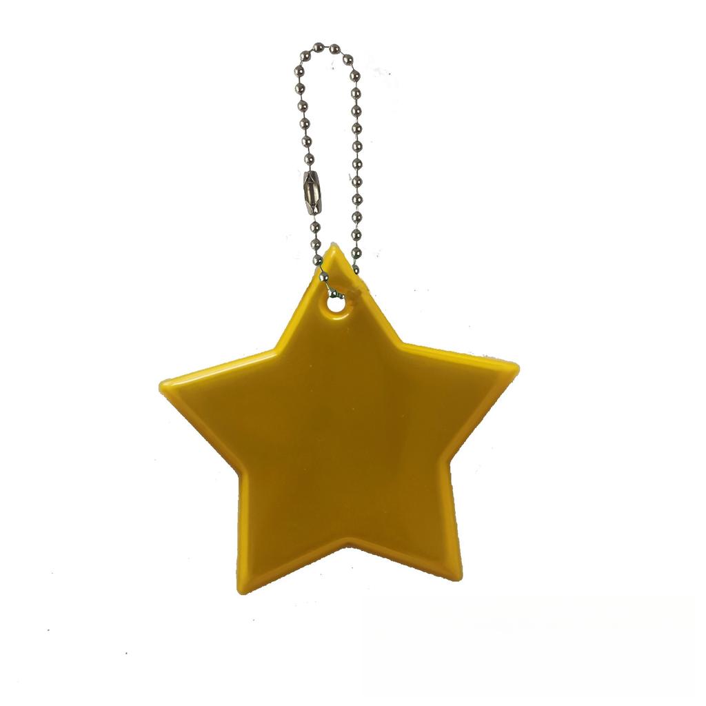 2Pcs Color Music  Safety Reflector Reflective Keychains Car Keyrings Charm Bag Accessories for Jacket BackPack Strollers Wheelchairs