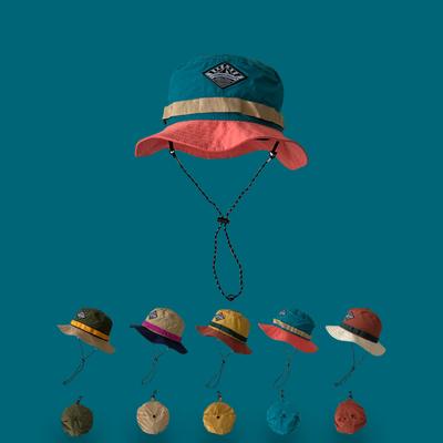 Japanese Quick-drying Packable Hat Fisherman Hat Women Summer Sun Hiking Bag Mountaineering Leisure Vacation Visor Bucket Hat