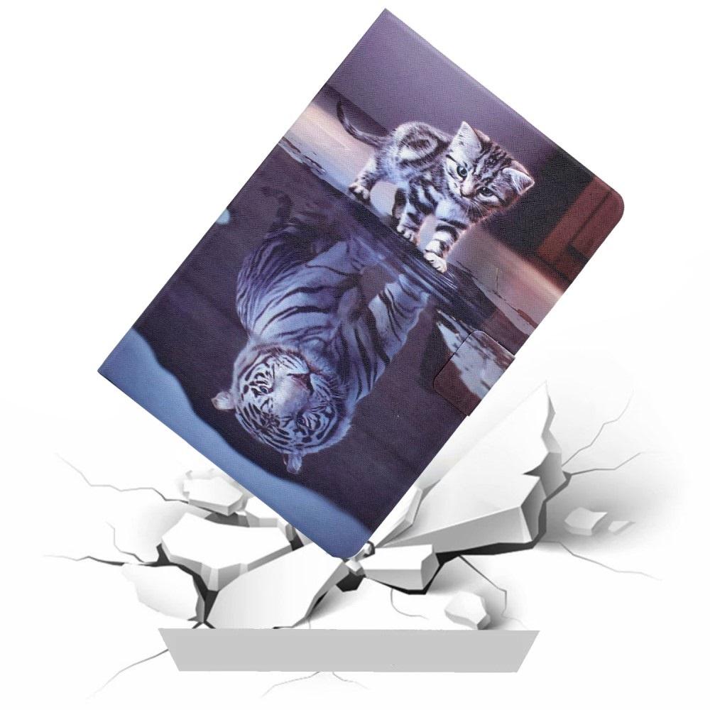 Case for Samsung Galaxy Tab A9 X110 / X115, cat and tiger