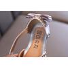 Summer New Style Korean Rhinestone Bowknot Girls' Sandals, Princess Shoes, Children's Shoes, Spring Style Girls' Leather Shoes, Trendy