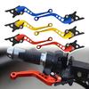 6-Speed Aluminum Motorcycle Clutch Lever with Bull Horn and Disc Brakes